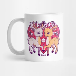 You're deer to me pun Mug